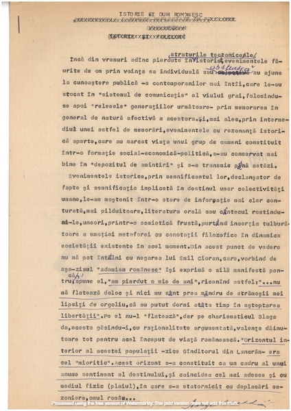 M-1252-1 - Istorie și duh românesc. GEORGE COANDĂ